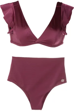 Brigitte Bikini a vita alta con scollo a V