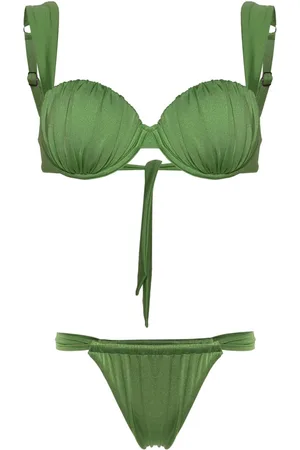 Noire Swimwear Bikini Cheeky con ruches