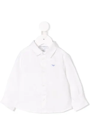 Emporio Armani Camicia con ricamo