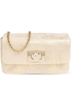Furla Borsa a spalla con finiture metallizzate