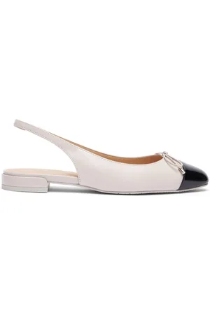 Stuart Weitzman Ballerine Sleek Bow con cinturino posteriore