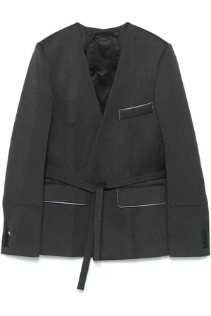 Victoria Beckham Blazer Shrunken senza colletto