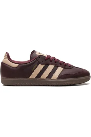 adidas Sneakers Samba OG Maroon/Crystal Sand/Gold Metallic