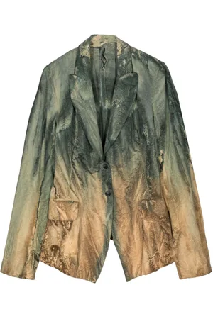 MASNADA Blazer con stampa astratta