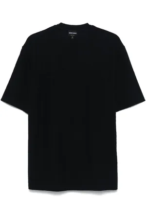 Giorgio Armani T-shirt con effetto jacquard