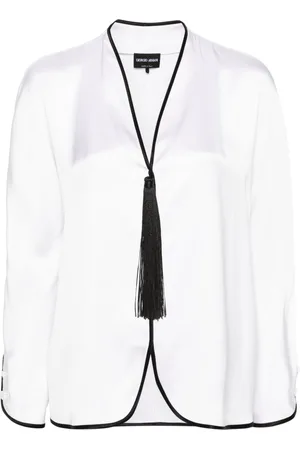 Giorgio Armani Blusa con nappa