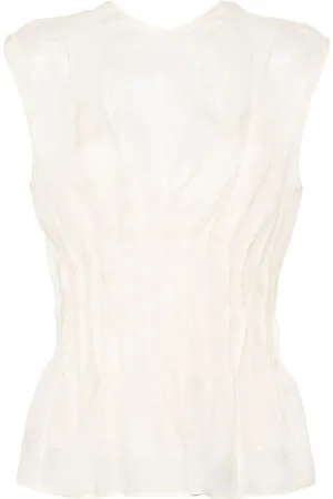 Khaite Blusa Westin semi trasparente