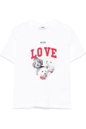 Msgm T-shirt con stampa grafica