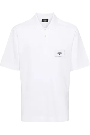 Fendi Polo con ricamo logo