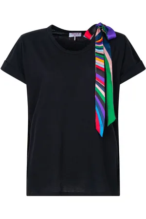 Puccini T-shirt con fiocco Iride