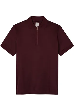 Paul Smith Polo con mezza zip