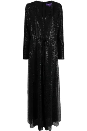 Ralph Lauren Abito lungo Carmelo con paillettes