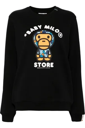 A Bathing Ape Felpa con stampa