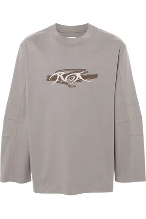 ROA T-shirt a maniche lunghe con stampa