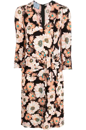 Prada Abito a fiori Pre-owned anni 2000