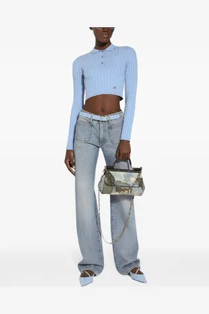 Dolce & Gabbana Jeans affusolati con tasche applicate