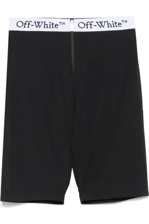 OFF-WHITE Shorts con banda logo