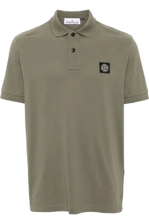 Stone Island Polo con motivo Compass