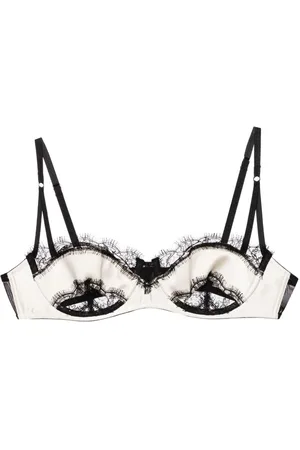 Kiki de Montparnasse Reggiseno con inserti in pizzo