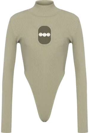 Moschino Body a collo alto con cut-out