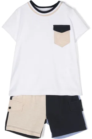 PATACHOU Set con shorts piqué