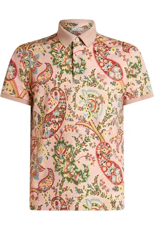 Etro Polo con stampa paisley