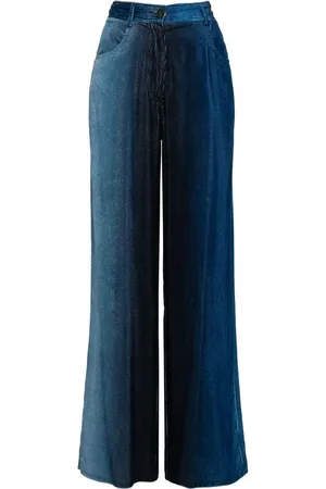 FORTE FORTE Pantaloni dritti a coste