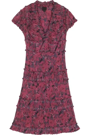 Fendi Abito midi con ruches anni 2000