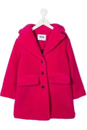 Msgm Pelliccia con ricamo