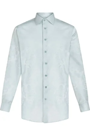 Etro Camicia con effetto jacquard