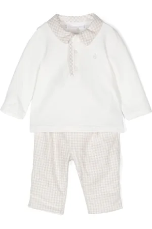 PATACHOU Set pantaloni a quadretti