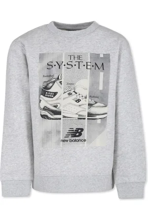 New Balance Felpa con stampa grafica