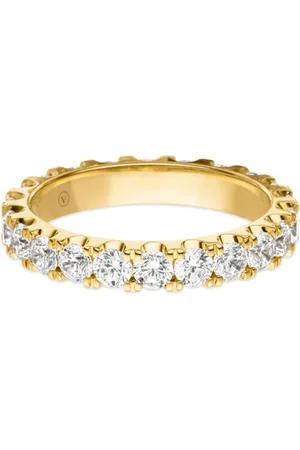 VEYNOU Anello Memory in giallo 18kt con diamanti