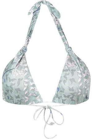 CLUBE BOSSA Top bikini Rings con stampa grafica