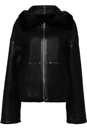 GOEN.J Giacca fodetata in shearling modello pilota