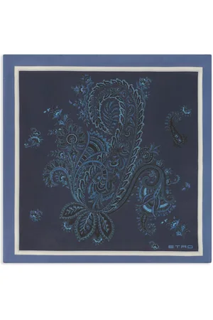 Etro Fazzoletto da taschino con stampa paisley