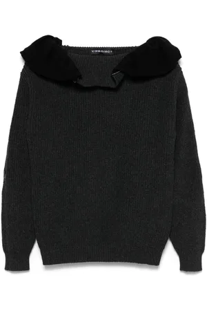 Y / PROJECT Felpa con zip e cappuccio