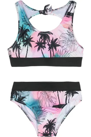 Le pandorine Bikini con stampa tropicale