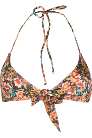 SIEDRES Top bikini a fiori