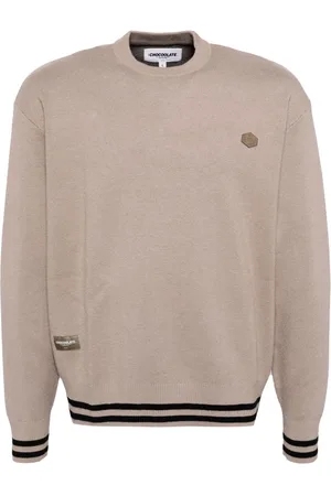 Chocoolate Maglione con applicazione logo