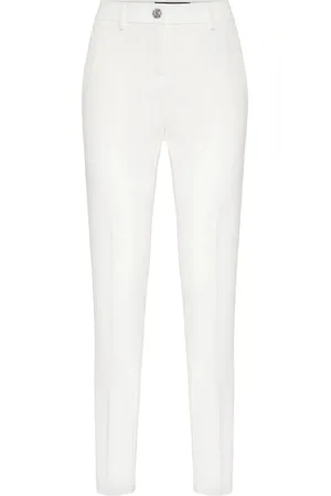 Philipp Plein Pantaloni slim a vita media