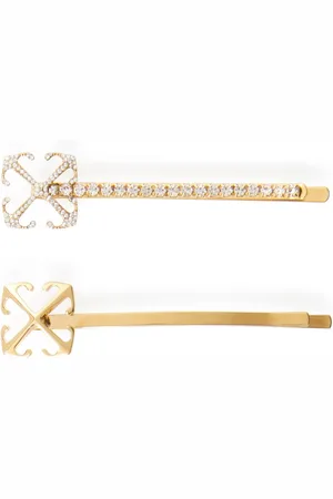 OFF-WHITE Set di 2 fermacapelli Arrow