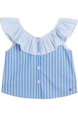 Tommy Hilfiger Top crop a righe