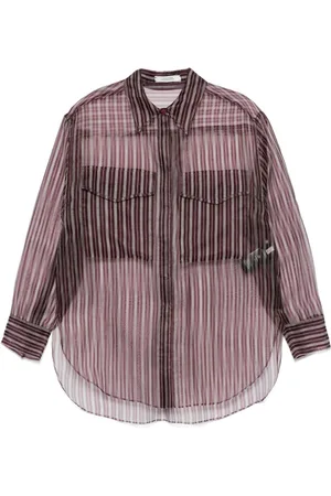 Dorothee Schumacher Camicia semi trasparente a righe