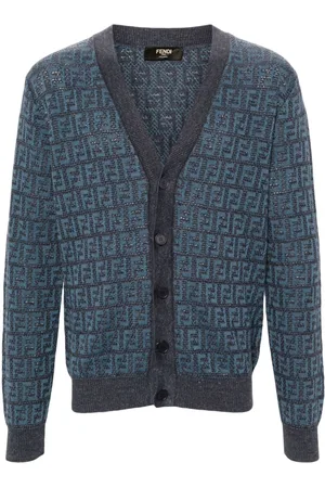 Fendi Cardigan FF jacquard