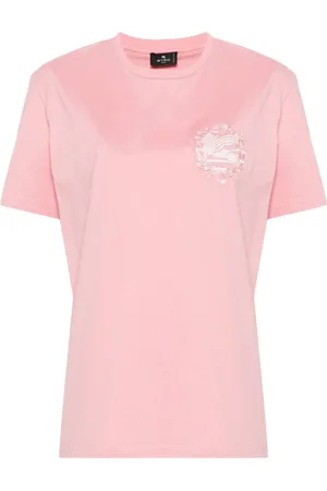 Etro T-shirt con motivo Pegaso