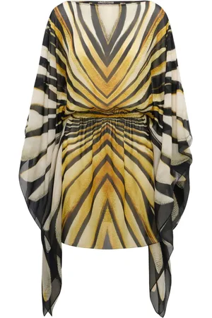 Roberto Cavalli Abito Ray of Gold con stampa