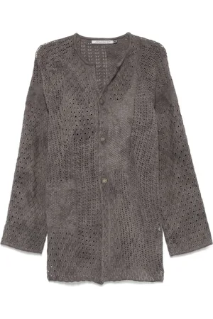 CHIAHUNG SU Cardigan in maglia traforata