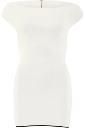 Jacquemus Abito La Mini Robe Maille Noiva