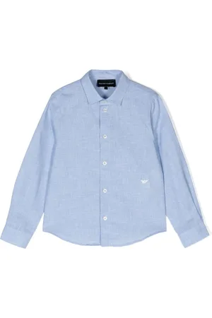 Emporio Armani Camicia con ricamo